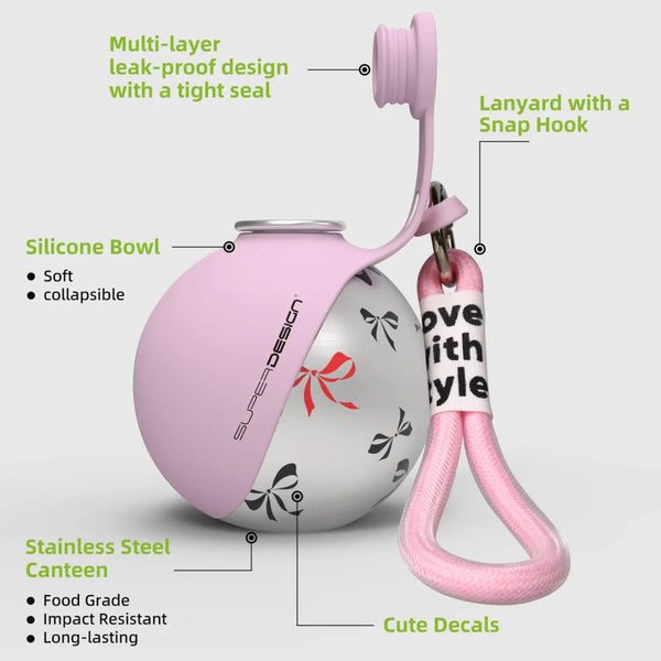 Compact Dog Hydration Bottle