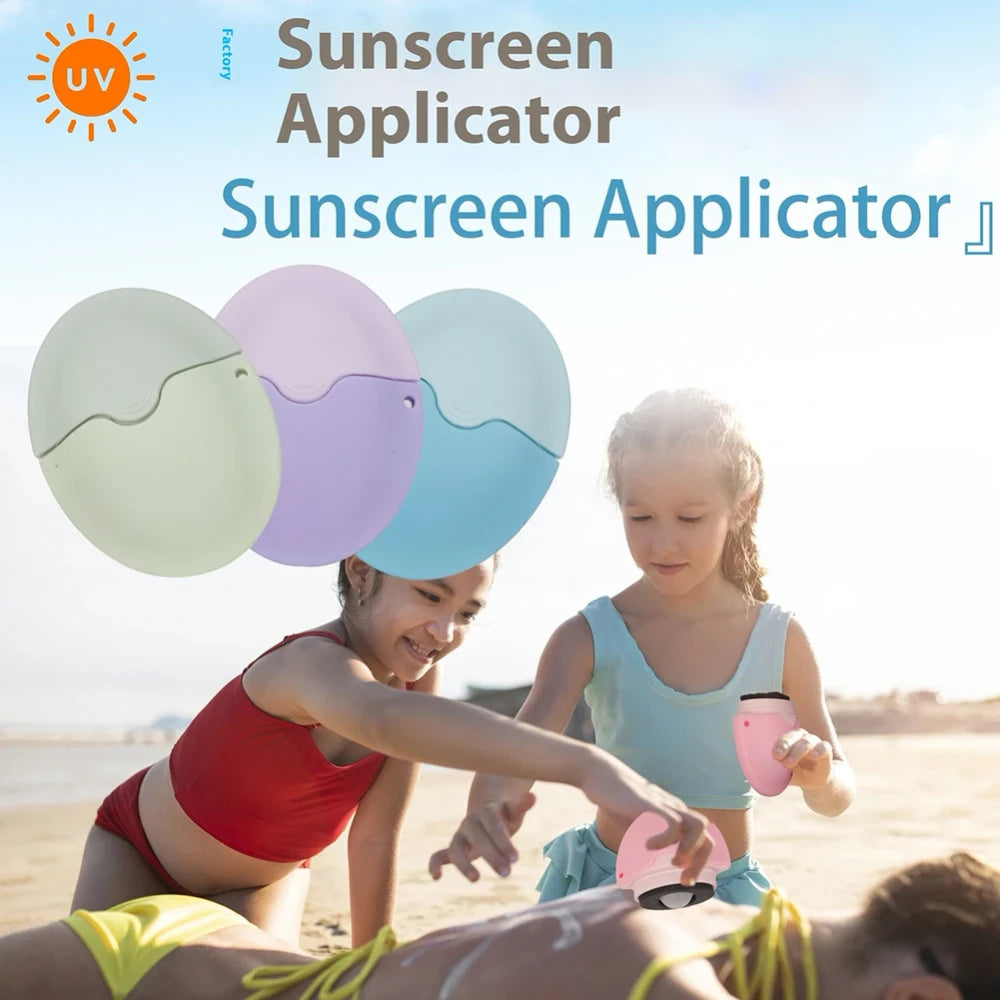 Refillable Silicone Sunscreen Roller