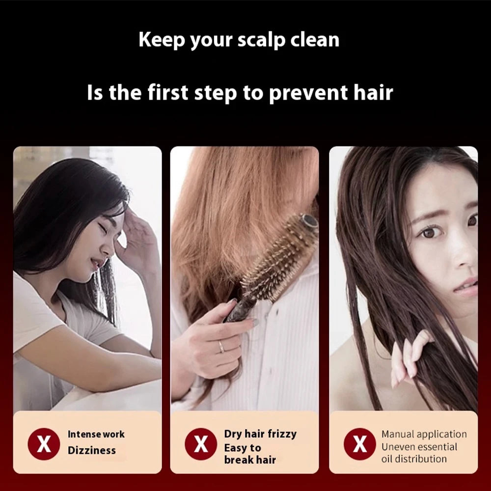 Vibration Therapy Scalp Massage Brush